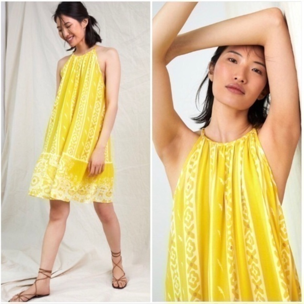💋Anthropologie FOREVER THAT GIRL halter tunic dress size S